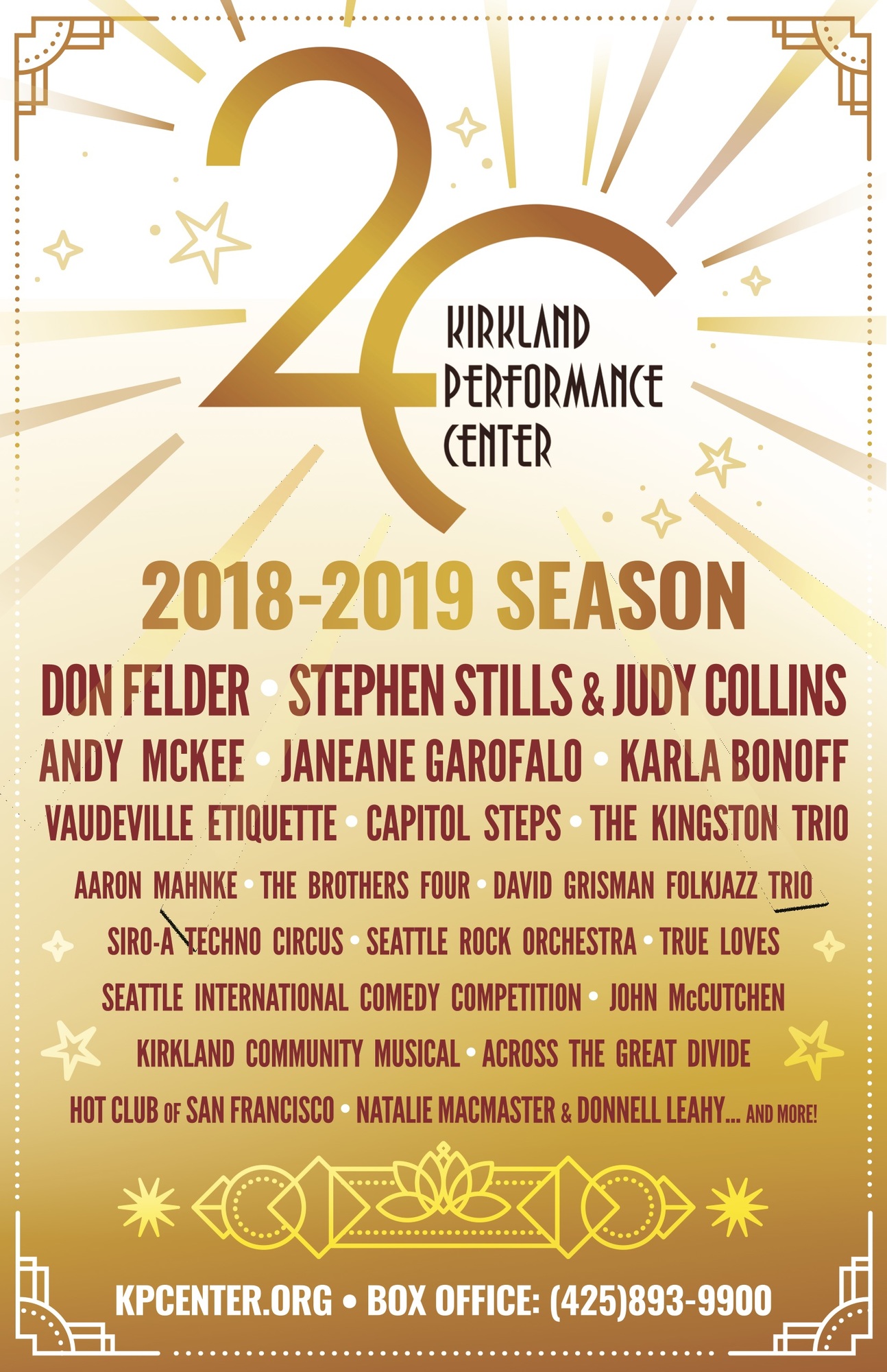 KPC Twentieth Anniversary Poster