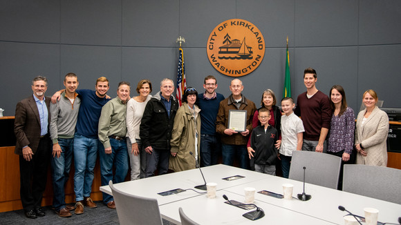 Neir Family receives proclamation 