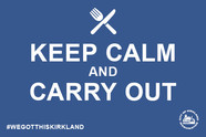Keep calm and take out blue