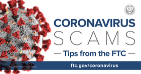 Coronavirus scams image