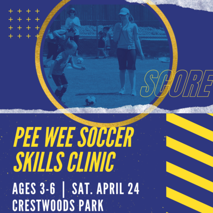 Pee Wee Soccer Skills Clinic Flyer