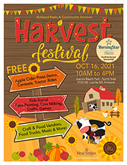 Fall Harvest Festival Flyer