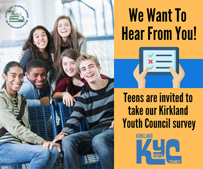 Kirkland Youth Council Teen Survey