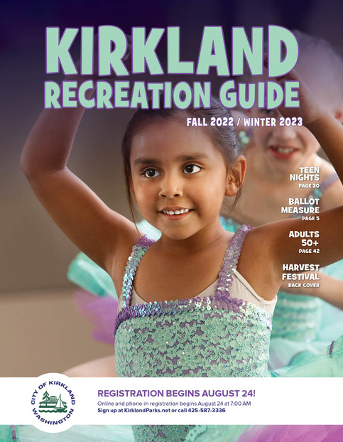 Fall 2022 Winter 2023 Recreation Activity Guide Cover