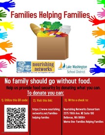 Families Helping Families - Food Drive - Food Security