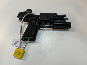 Gun with Gun Lock