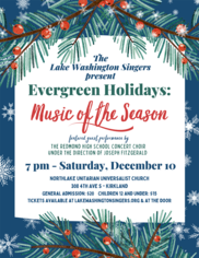 evergreen holidays music of the season