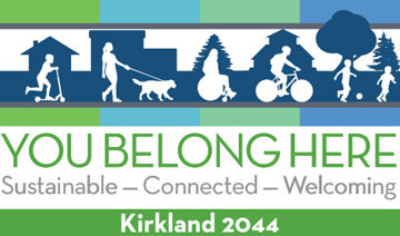 Comprehensive Plan Kirkland 2044 logo