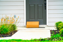 Porch with Package Delivery