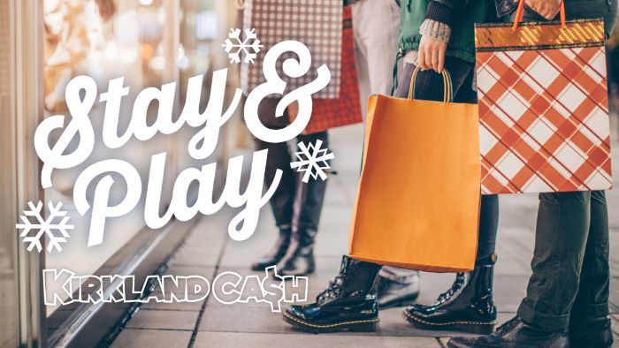 Stay & Play shoppers with Kirkland Cash