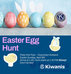 Kiwanis Easter Egg Hunt