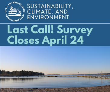 Sustainability survey last call