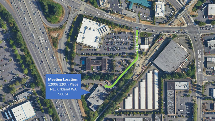 WSDOT I405 and 132nd St community meeting