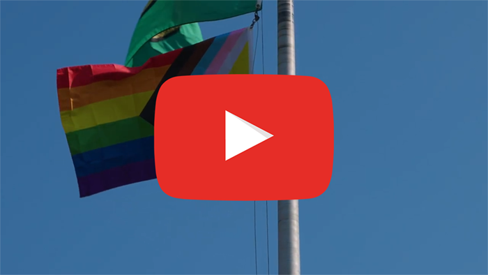 Kirkland City Hall Pride Flag Raising 06012023
