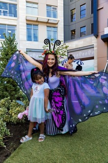 village at totem lake village fun days child with fairy