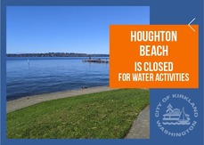 Houghton Beach Closed