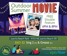 Outdoor Summer Movies July 22, 2023