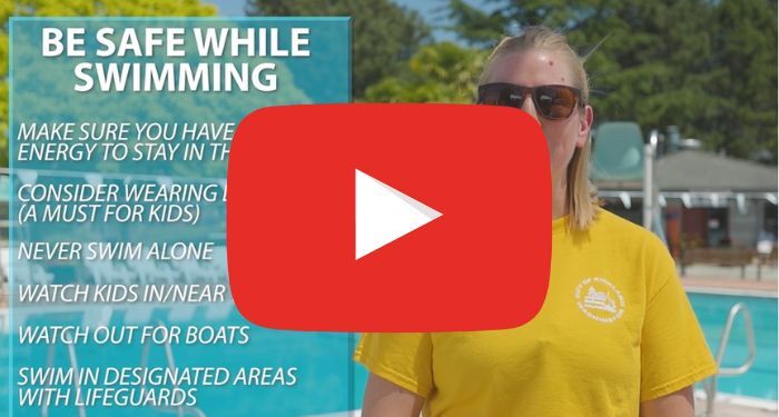 Let’s Chat Water Safety Pool Staff with Safety Tips