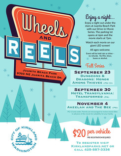 wheels and reels 2023 Fall Movies