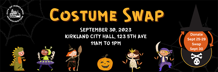 costume swap email banner