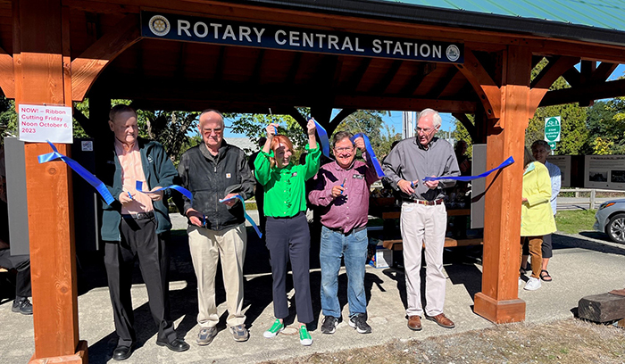 Rotary station Ribbon Cutting 2023