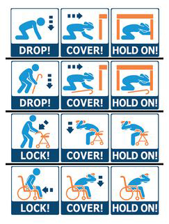 Drop Cover Hold On Images