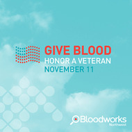 Bloodworks veterans day