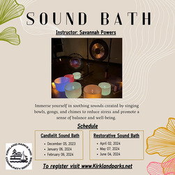 Sound bath 2023