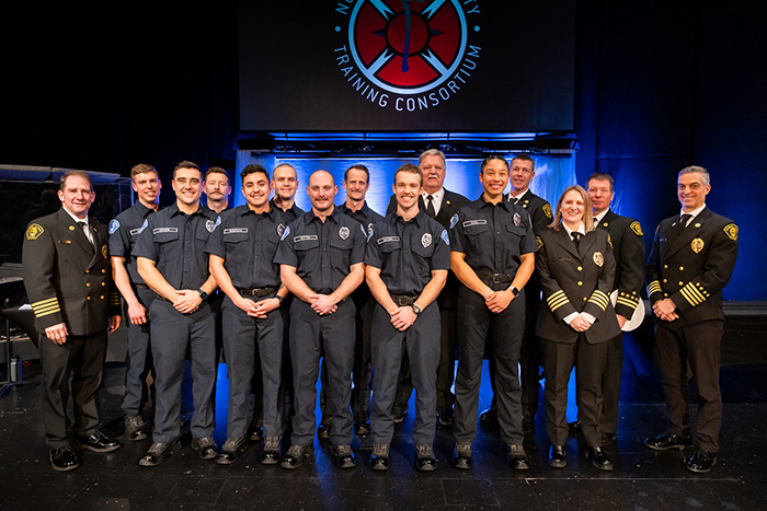 Fire Department Graduates January 2024