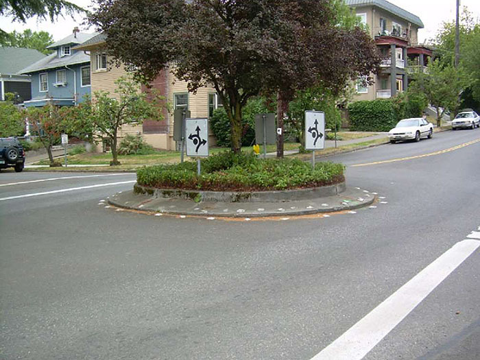 Neighborhood Traffic Calming Circle