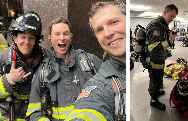 Firefighter stairclimb