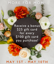 Mother’s Day Promotion with Walla Walla Clothing Co. at Kirkland Urban