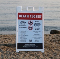 Beach Closed