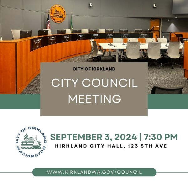 Sept. 3 Council Meeting