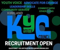 kirkland youth council kyc recruitment