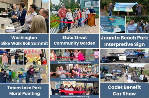 Council activities collage September 2024