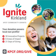 Ignite Kirkland KPCF Grants info flyer