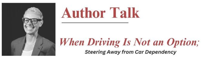 author talk anna zivarts when driving is not an option