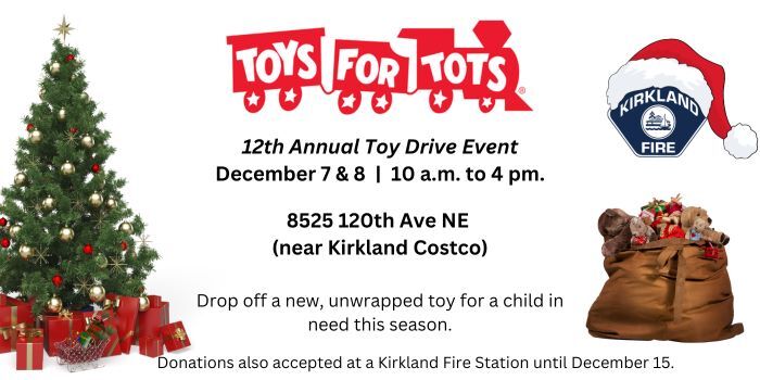 Toys for Tots Toy Drive Event (KFD)
