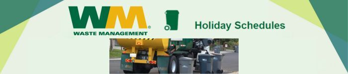WM Holiday Schedule