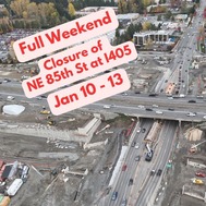 closure of ne 85th 20250110