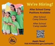 After School - We're Hiring Camp Positions