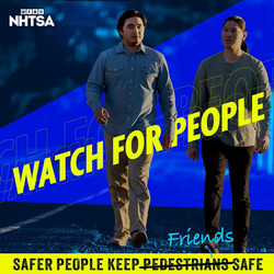 pedestrian safer friends