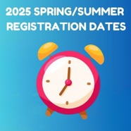 Parks recreation spring and summer registration 2025