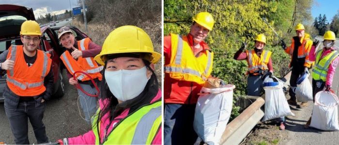 litter pick up crews 2025 collage