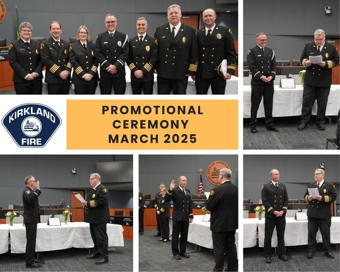 2025.03.13 Fire Promotional Ceremony - March 2025 collage