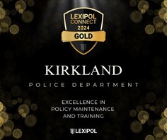 KPD Award - Lexipol Connect Gold Standard