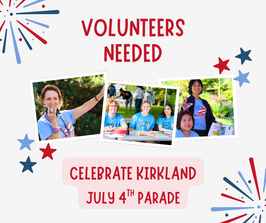 4th of July volunteers