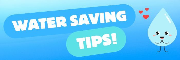 water saving tips