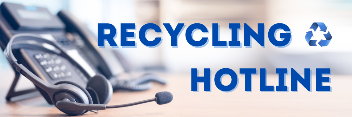 Recycling Hotline Banner
